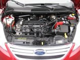 2011 Ford Fiesta SE Sedan 1.6 Liter DOHC 16-Valve Ti-VCT Duratec 4 Cylinder Engine
