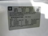 2010 GMC Sierra 1500 SLE Extended Cab Info Tag