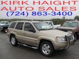 2001 Champagne Pearl Jeep Grand Cherokee Limited 4x4 #37531821