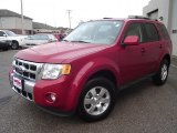 2010 Sangria Red Metallic Ford Escape Limited V6 4WD #37531692