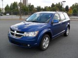 2010 Deep Water Blue Pearl Coat Dodge Journey SXT #37532337