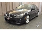 2008 Jet Black BMW 5 Series 550i Sedan #37531706