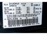 2003 Grand Caravan Color Code for Midnight Blue Pearl - Color Code: PB7