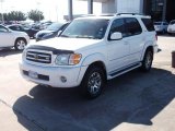 2003 Natural White Toyota Sequoia Limited #37532394