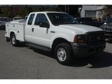 2006 Oxford White Ford F250 Super Duty XL SuperCab 4x4 Chassis #37532252