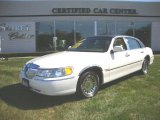 2002 White Pearlescent Metallic Lincoln Town Car Cartier #37584636
