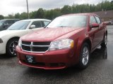 2010 Inferno Red Crystal Pearl Dodge Avenger Express #37585060