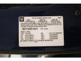 2003 Chevrolet S10 ZR2 Extended Cab 4x4 Info Tag