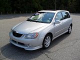 2005 Clear Silver Kia Spectra 5 Wagon #37585144