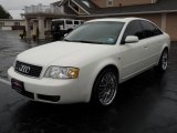 Arctic White Audi A6 in 2004