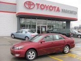 2005 Salsa Red Pearl Toyota Camry SE #37637717