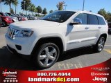 2011 Stone White Jeep Grand Cherokee Overland #37637757