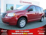 2009 Inferno Red Crystal Pearl Chrysler Town & Country LX #37637766