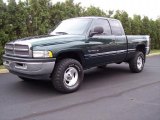 2001 Forest Green Pearl Dodge Ram 1500 ST Club Cab 4x4 #37637945