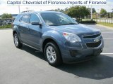 2011 Twilight Blue Metallic Chevrolet Equinox LT #37638276