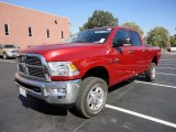 2010 Inferno Red Crystal Pearl Dodge Ram 2500 Big Horn Edition Crew Cab 4x4 #37637509