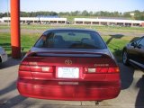 1997 Sunfire Red Pearl Toyota Camry LE #37638315
