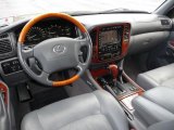 2002 Lexus LX 470 Gray Interior