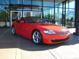 2007 Bright Red BMW Z4 3.0si Roadster #37637819