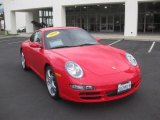 2008 Guards Red Porsche 911 Carrera S Coupe #37637566