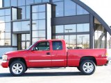 Fire Red GMC Sierra 1500 in 2003