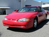 2002 Bright Red Chevrolet Monte Carlo SS #37699326