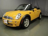 2008 Mellow Yellow Mini Cooper Convertible #37699609