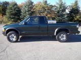 2001 Forest Green Metallic Chevrolet S10 LS Extended Cab 4x4 #37699857