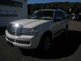 2008 White Suede Metallic Lincoln Navigator Luxury 4x4 #37699055