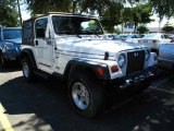 1999 Stone White Jeep Wrangler Sport 4x4 #37699100