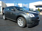 2011 Cyber Gray Metallic Chevrolet Equinox LS AWD #37699422