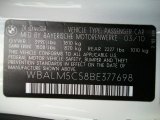 2011 BMW Z4 sDrive30i Roadster Info Tag