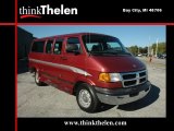 1999 Director Red Metallic Dodge Ram Van 2500 Passenger Conversion #37700132