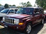 2008 Red Rock Crystal Pearl Jeep Commander Sport 4x4 #37699590