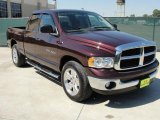 2005 Deep Molten Red Pearl Dodge Ram 1500 SLT Quad Cab #37777221