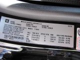 2010 Chevrolet Colorado LT Crew Cab 4x4 Info Tag