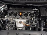 2011 Honda Civic LX Sedan 1.8 Liter SOHC 16-Valve i-VTEC 4 Cylinder Engine