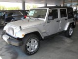 2011 Bright Silver Metallic Jeep Wrangler Unlimited Sahara 4x4 #37777636