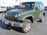 2008 Jeep Green Metallic Jeep Wrangler X 4x4 #37777765