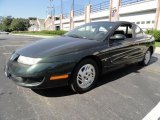 1999 Green Saturn S Series SC2 Coupe #37777459