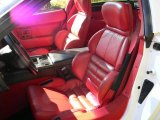 1992 Chevrolet Corvette Coupe Red Interior