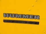 2001 Hummer H1 Soft Top Marks and Logos