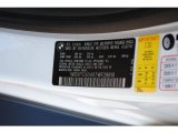 2007 BMW X3 3.0si Info Tag