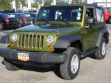2007 Rescue Green Metallic Jeep Wrangler X 4x4 #37776771