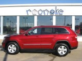 2011 Inferno Red Crystal Pearl Jeep Grand Cherokee Laredo X Package 4x4 #37839502