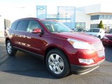 2011 Red Jewel Metallic Chevrolet Traverse LTZ AWD #37839546