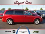 2010 Deep Cherry Red Crystal Pearl Dodge Grand Caravan SE Hero #37839363