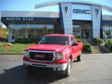 2011 Fire Red GMC Sierra 1500 SLE Extended Cab 4x4 #37839567