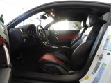 2009 Audi TT S 2.0T quattro Coupe Magma Red Interior
