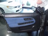 2007 Subaru Impreza WRX STi Blue Alcantara Interior